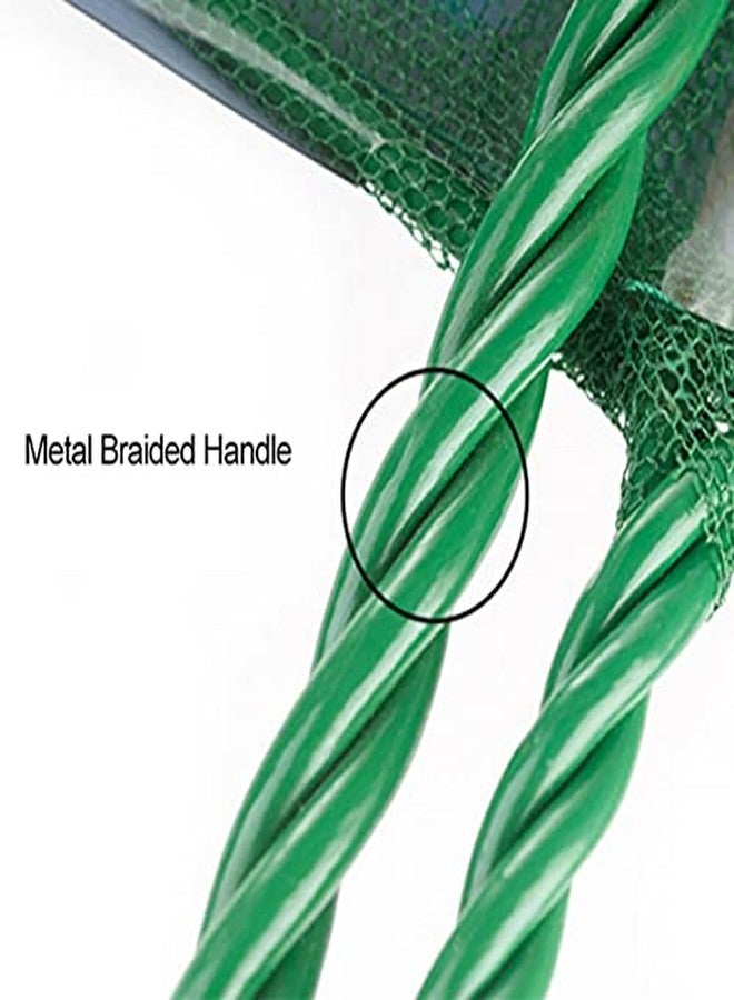 VAYINATO® Green Portable Long Handle Square Aquarium Fish Tank Fishing Net (6 Inch) by Petzlifeworld - Image 3